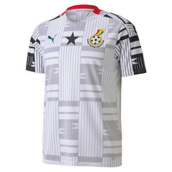 Authentic Camiseta Ghana 1ª 2020 Blanco